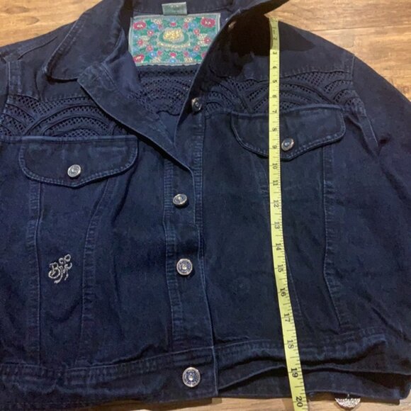 Vintage Bianca Maria Castelli dark wash denim jacket - Picture 12 of 13